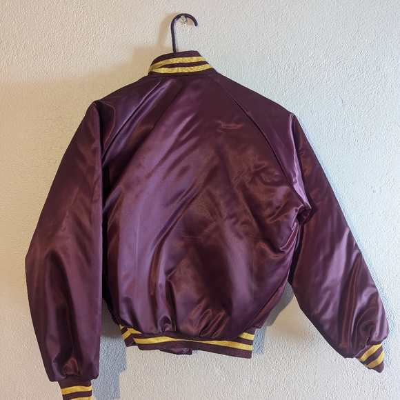vintage chalk line Washington Redskins satin bomber jacket - Picture 6 of 8